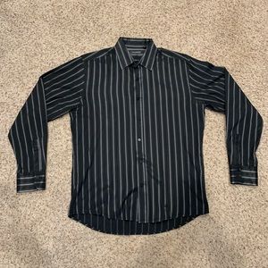 Source DNM Men’s Collared Striped Dress Shirt